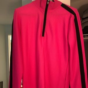 Bright Pink Long Sleeve Top